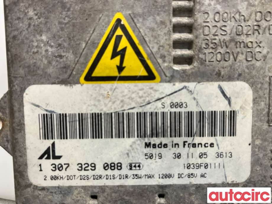 Styreenhet xenon/ballast til Škoda Octavia 2005-2008 (Type II, Fase 1)  (SKODA|A2038202526)