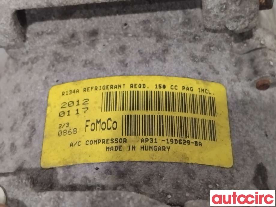 Aircondition kompressor til Ford Focus 2011-2014 (Type III, Fase 1) (FORD|1901471||AP31-19D629-BA)