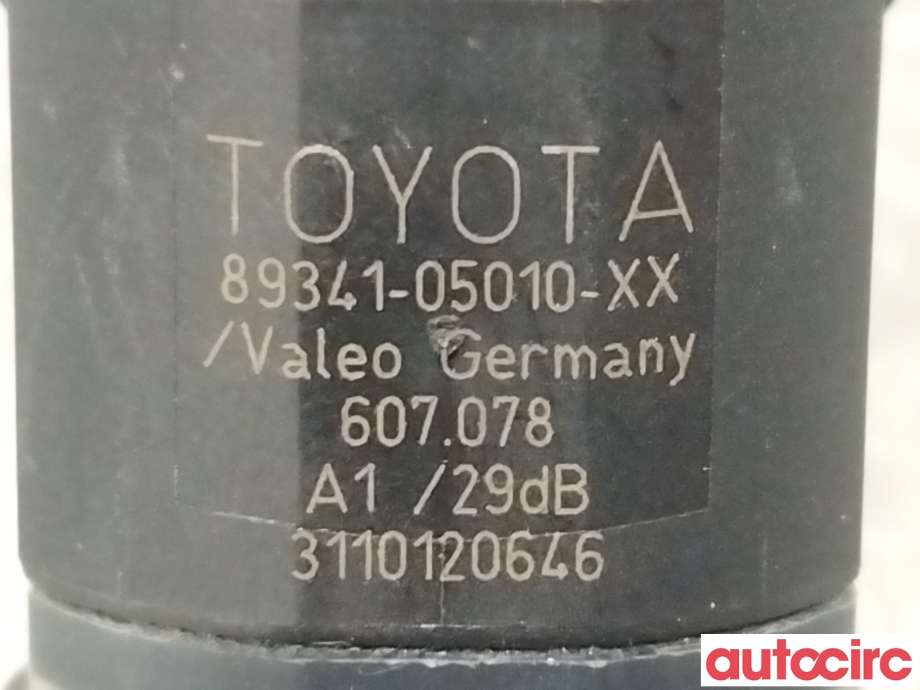 Parkeringssensor bak til Toyota Auris 2013-2015 (Type II, Fase 1)  (TOYOTA|8934105010|8934105010J6|8934105010XX)