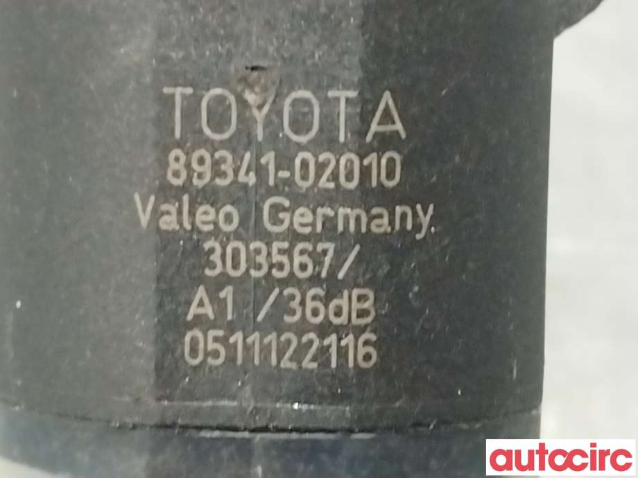 Parkeringssensor foran til Toyota Auris 2013-2015 (Type II, Fase 1) (TOYOTA|8934102010|8934102010J0|8934102010XX)