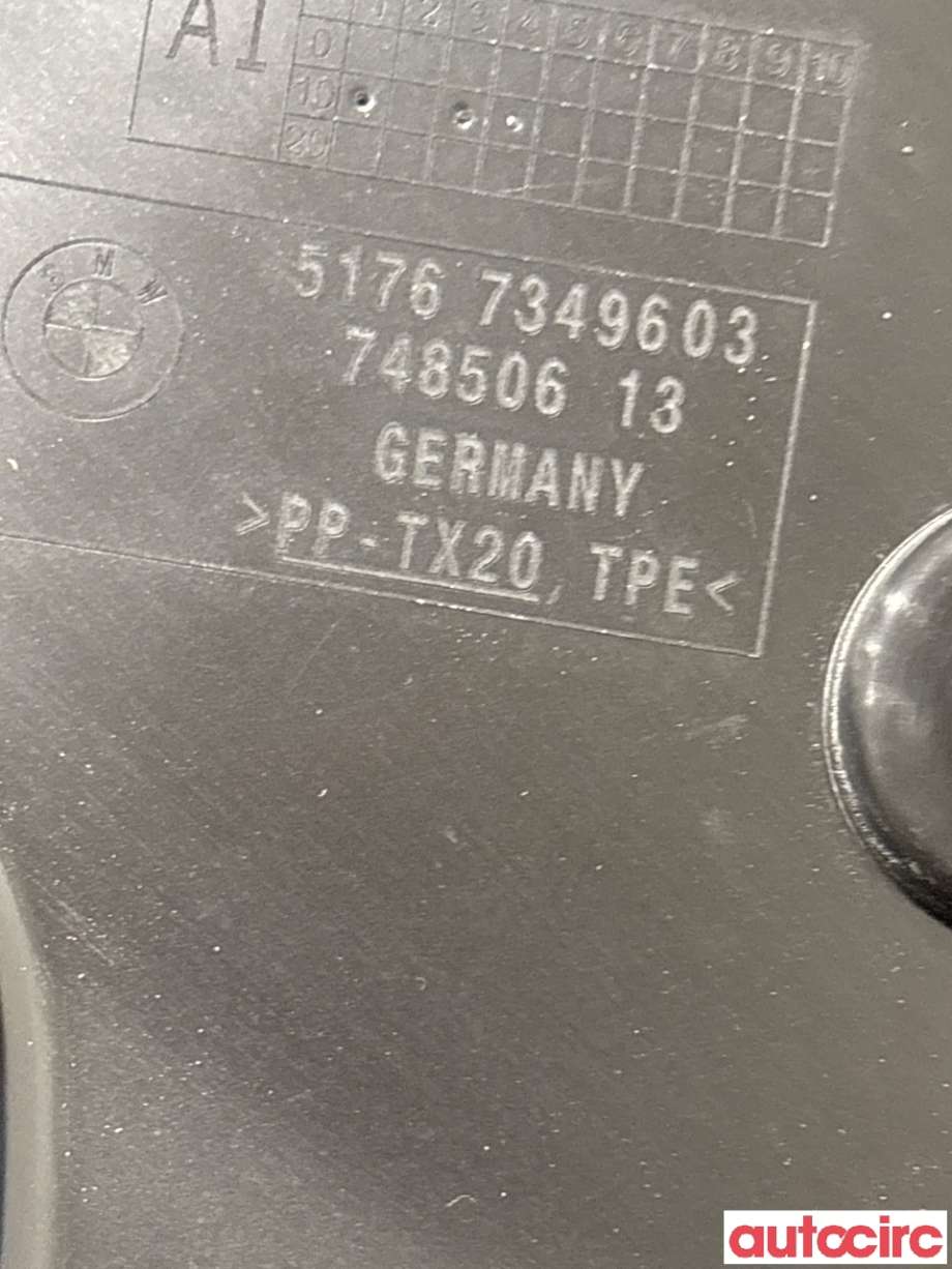 Diverse deler til BMW 5-Serie 2017-->> (G30/G31) (G30/G31) (BMW|51767349603|)