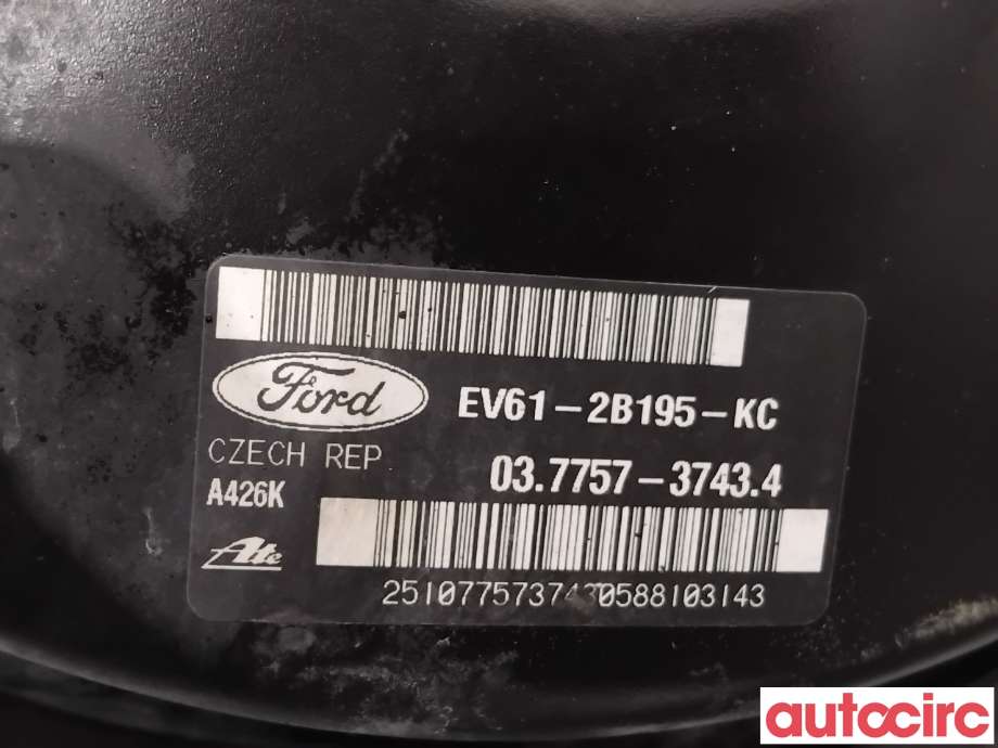 Bremsekraft-forsterker til Ford Transit Connect 2018-->> Type II, Fase 2  (FORD|2258868|037757-37434|EV61-2B195-KC)