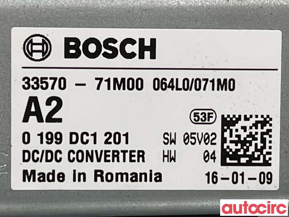 Styreenhet diverse til Suzuki Vitara 2015-->> (Type IV)  (SUZUKI|33570-71M00|0199DC1201)