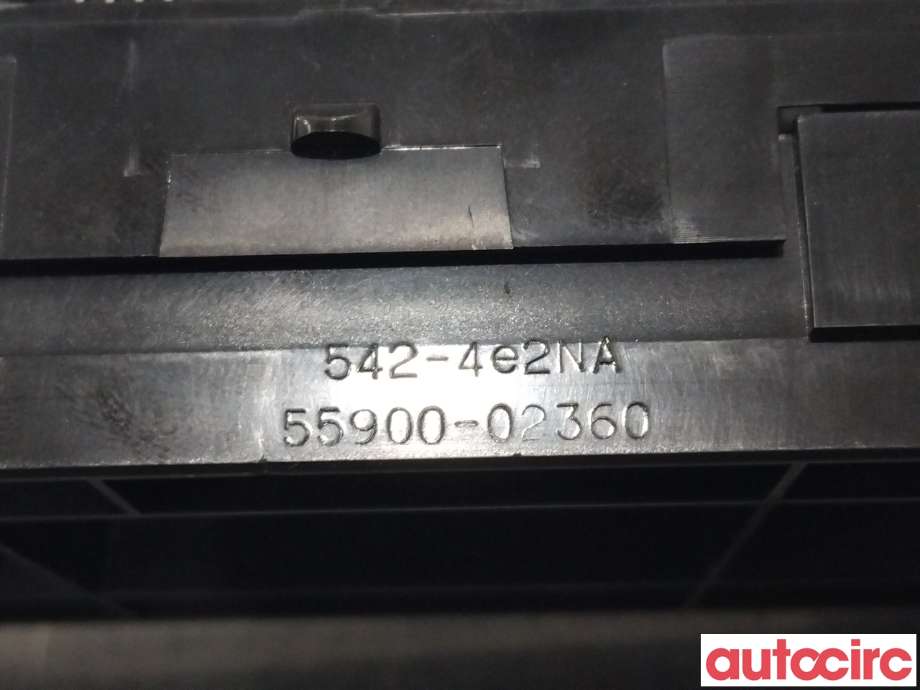 Varmeapparat betjening til Toyota Auris 2013-2015 (Type II, Fase 1) (TOYOTA|5590002360C2|5590002360)