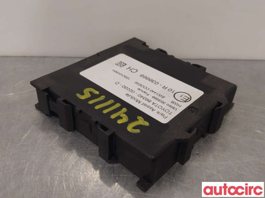 Styreenhet parkering til Toyota Auris 2013-2015 (Type II, Fase 1)  (TOYOTA|8934002030||89340-02030)