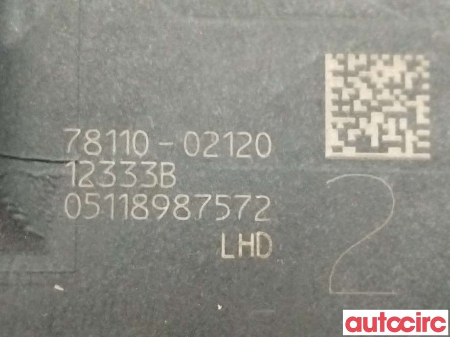 Pedal gass til Toyota Auris 2013-2015 (Type II, Fase 1) (TOYOTA|7811002120||78110-02120)