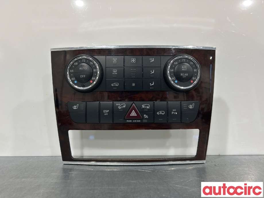 Varmeapparat betjening til Mercedes GLK, 2008-2015 (X204) (X204) (MERCEDES|A2519000101)