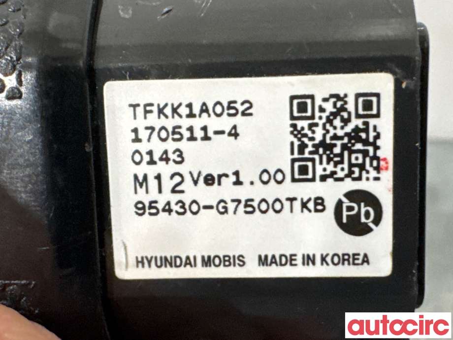 Bryter start/stopp til Hyundai Ioniq Electric 2016-2019 (Fase 1)  (HYUNDAI|95430G7500TKB|170511-4|95430-G7500TKB)