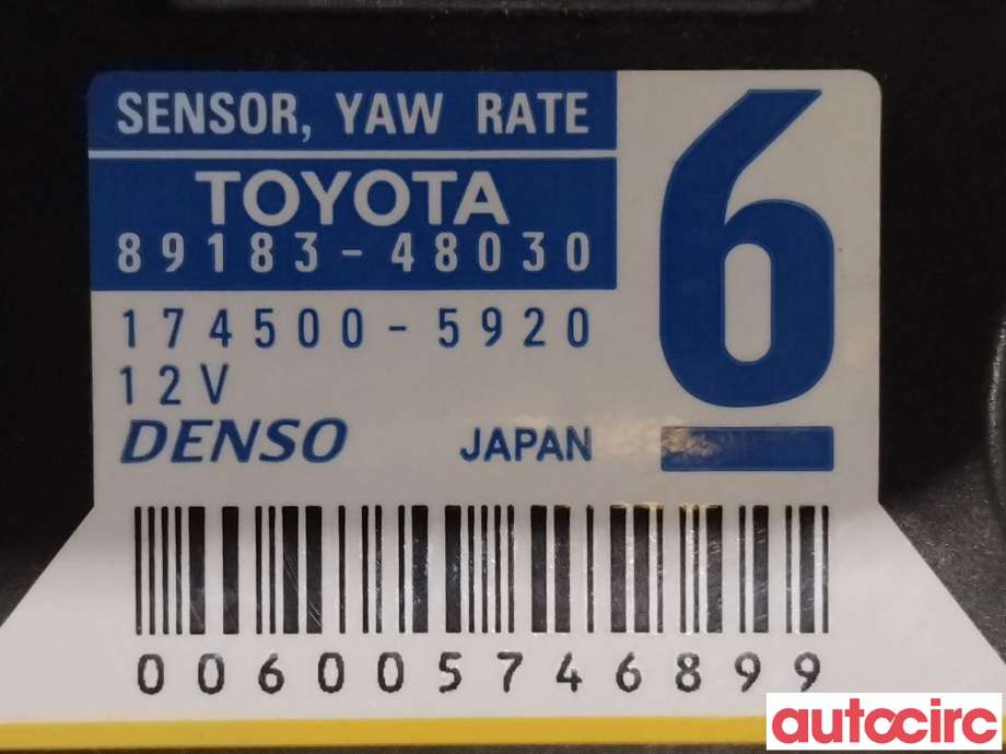 Sensor diverse til Toyota Urban Cruiser 2009-2014 (TOYOTA|8918348030|)