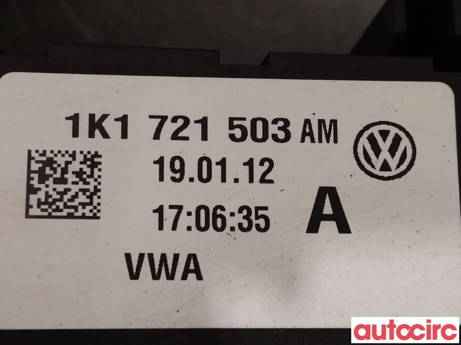 Pedal gass til Škoda Octavia 2009-2013 (Type II, Fase 2)  (SKODA|1K1721503AS|1K1721503AM)