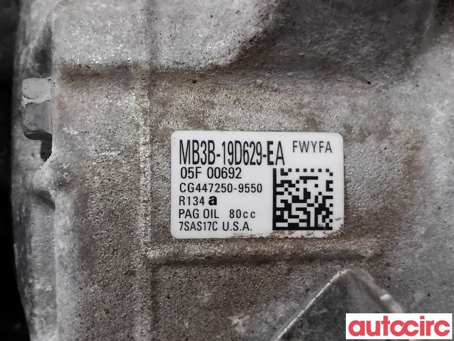 Aircondition kompressor til Ford Ranger / Ranger Raptor 2015-2022 (FORD|2558541|447250-9550|2789746)