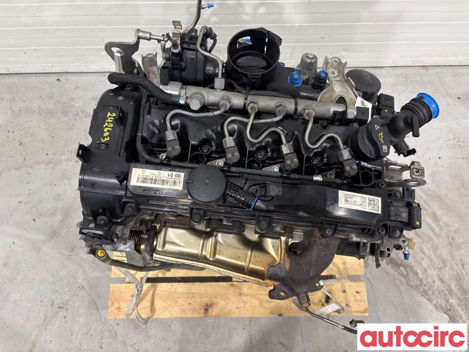 Motor diesel til Mercedes C-Klasse 2011-2014 (Fase 2) (W204) (W204) (MERCEDES|A6510101911|OM651911|)