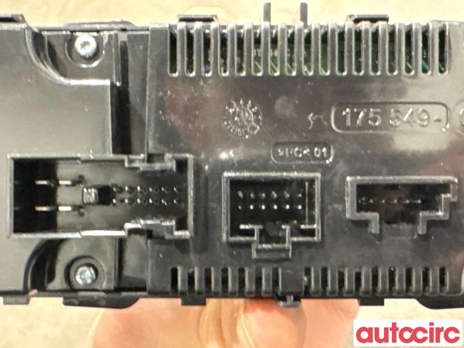 Varmeapparat betjening til Mercedes B-Klasse 2011-2018 (W246) (W246) (MERCEDES|A2429009301|5HB011631-06)