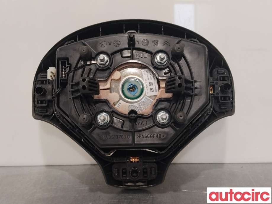 Airbag rattpute til Peugeot 3008 2009-2016 (Type I) (PEUGEOT|4112PF|96845302ZE)