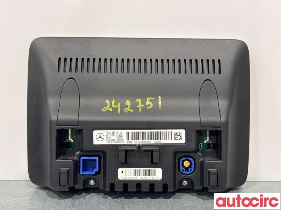 Instrument kjørecomputer til Mercedes B-Klasse 2011-2018 (W246) (W246) (MERCEDES|A1669007814|A2C99831000|A1669008222)