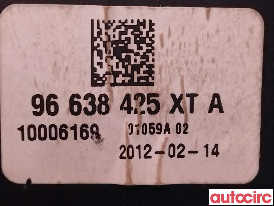 Bryter diverse til Peugeot 3008 2009-2016 (Type I)  (PEUGEOT|6490W7|96638425XT)