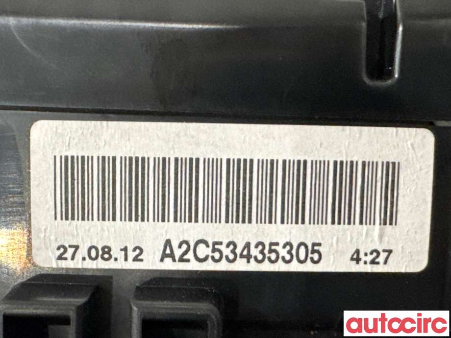 Instrumentpanel til Mercedes C-Klasse 2011-2014 (Fase 2) (W204) (W204) (MERCEDES|A2049004609|A2C53435305|A2049005513)