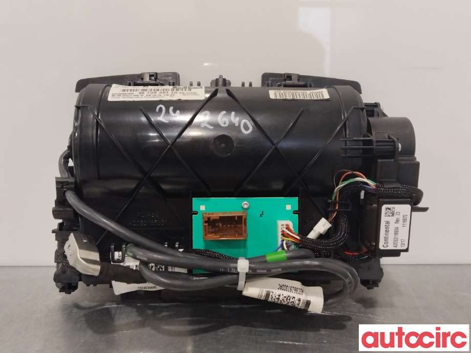 Multimedia display (MCU - Media Controller Unit) til Peugeot 3008 2009-2016 (Type I) (PEUGEOT|6593E4|96735367ZS)