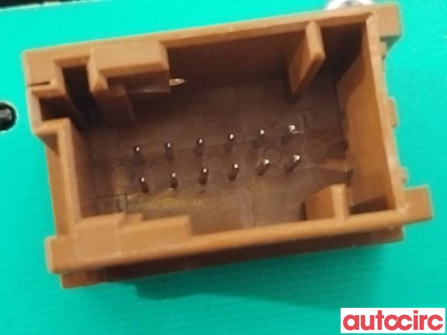 Multimedia display (MCU - Media Controller Unit) til Peugeot 3008 2009-2016 (Type I) (PEUGEOT|6593E4|96735367ZS)