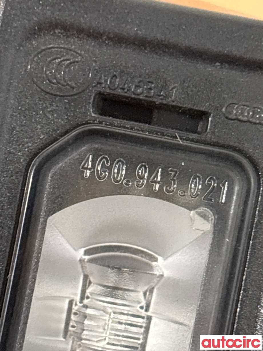 Skiltlys til Audi Q3 2011-2014 (Type I, Fase 1)  (AUDI|4G0943021)