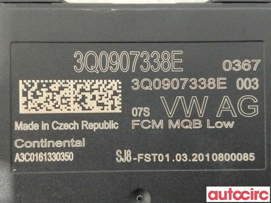 Styreenhet xenon/ballast til Škoda Octavia 2017-2020 (Type III, Fase 2)  (SKODA|3Q0907338E)
