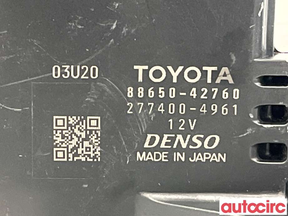 Styreenhet klima/aircondition til Toyota RAV4 2016-2019 (Type IV, Fase 2)  (TOYOTA|8865042760)