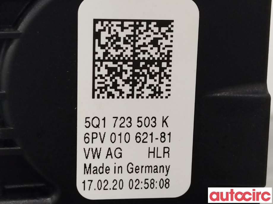 Pedal gass til Škoda Octavia 2017-2020 (Type III, Fase 2)  (SKODA|5Q1723503H|5Q1723503K)