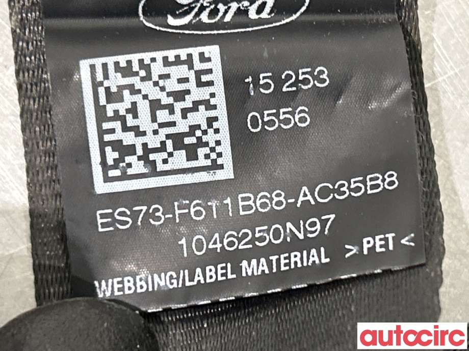 Sikkerhetsbelte bak høyre til Ford Mondeo 2014-2019 (Type V, Fase 1)  (FORD|2254704|ES73-F611B68-AC35B8)