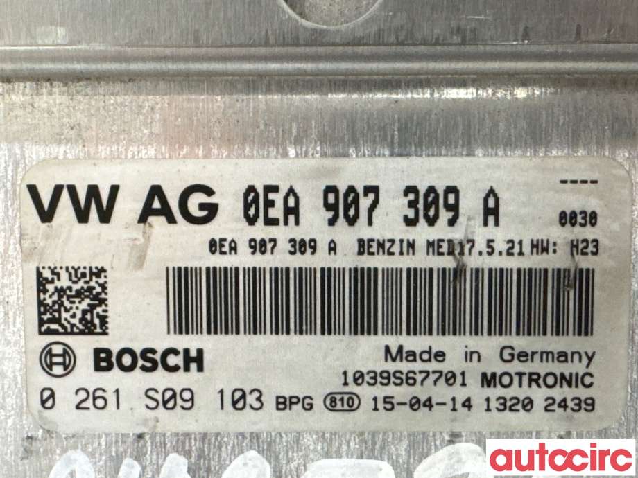 Styreenhet diverse til VW e-Golf 2014-2017 (Fase 1)  (VOLKSWAGEN|0EA906016A|0261S09103|0EA907309A)