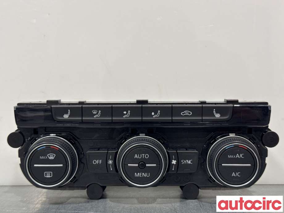 Varmeapparat betjening til VW e-Golf, 2014-2017 (Fase 1)  (VOLKSWAGEN|5GE907044AD)