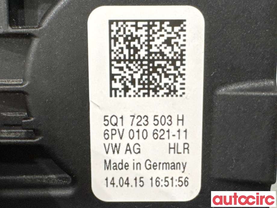 Pedal gass til VW e-Golf 2014-2017 (Fase 1)  (VOLKSWAGEN|5Q1723503H|6PV010621-11|5Q1723503K)