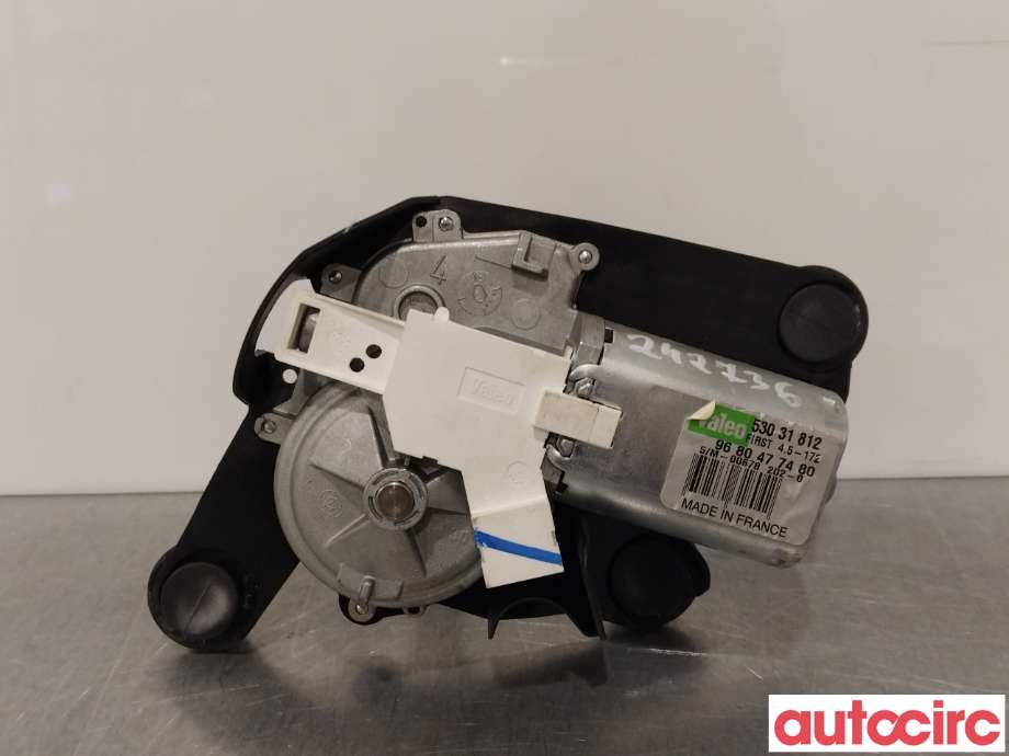 Viskermotor bakrute til Peugeot 5008, 2010-2017 (Type I)  (PEUGEOT|6405JQ)