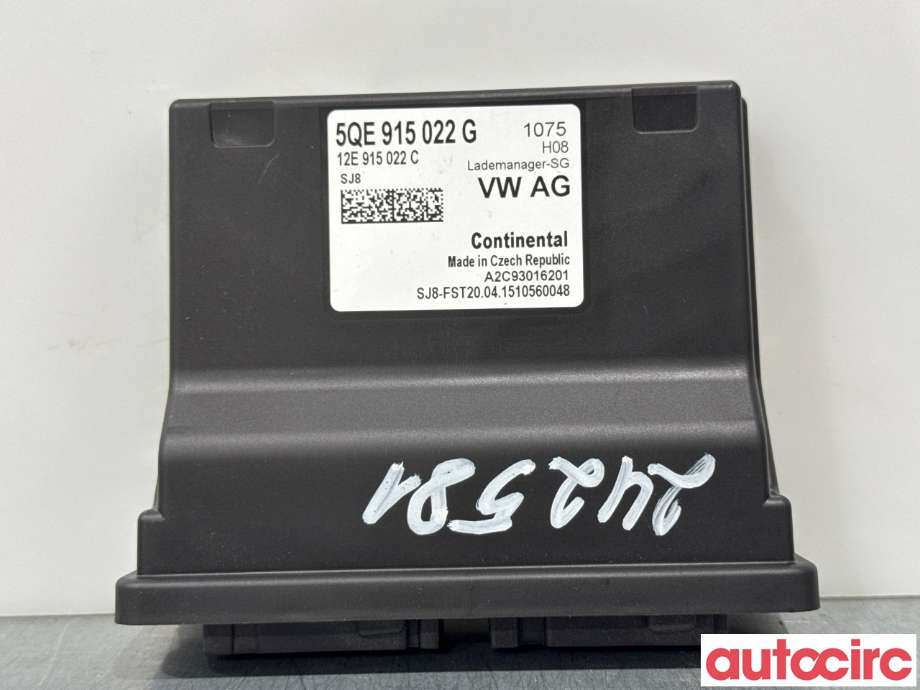 Styreenhet batteri til VW e-Golf, 2014-2017 (Fase 1)  (VOLKSWAGEN|5QE915022N)
