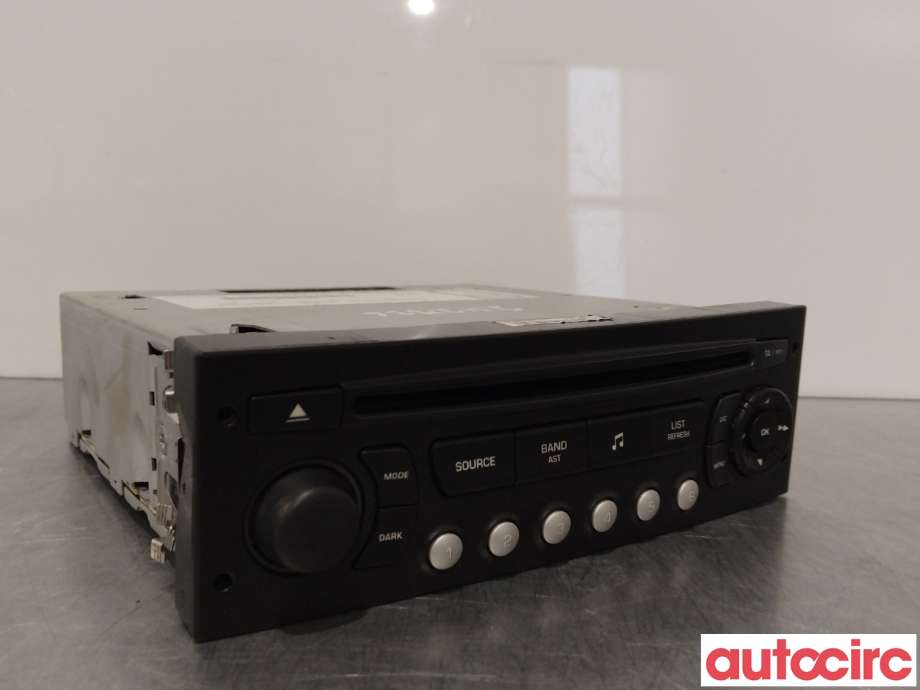 Bilstereo til Peugeot 5008 2010-2017 (Type I)  (PEUGEOT|6574PT|96669674XT)