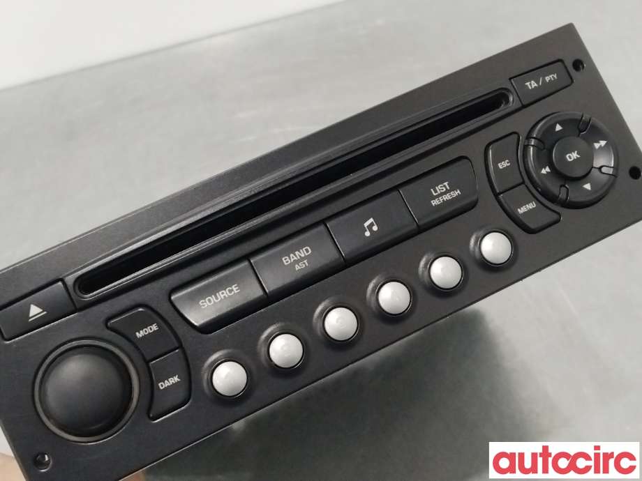 Bilstereo til Peugeot 5008 2010-2017 (Type I)  (PEUGEOT|6574PT|96669674XT)