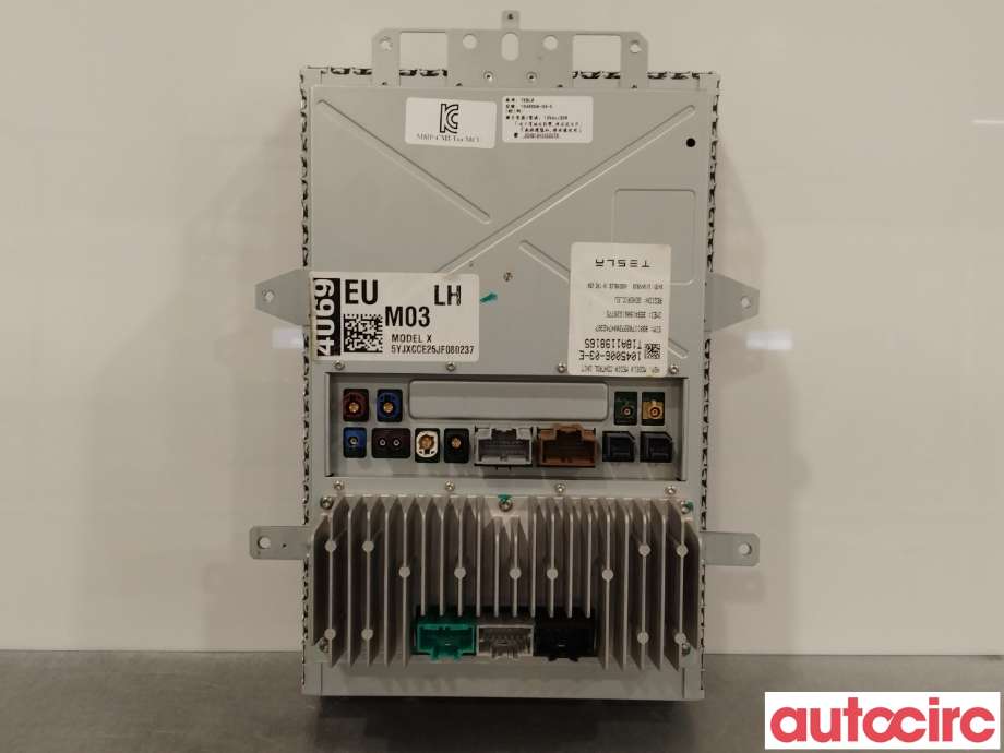 Multimedia display (MCU - Media Controller Unit) til Tesla Model X 2016-->>  (TESLA|1084333-00-A|1045006-03-E)