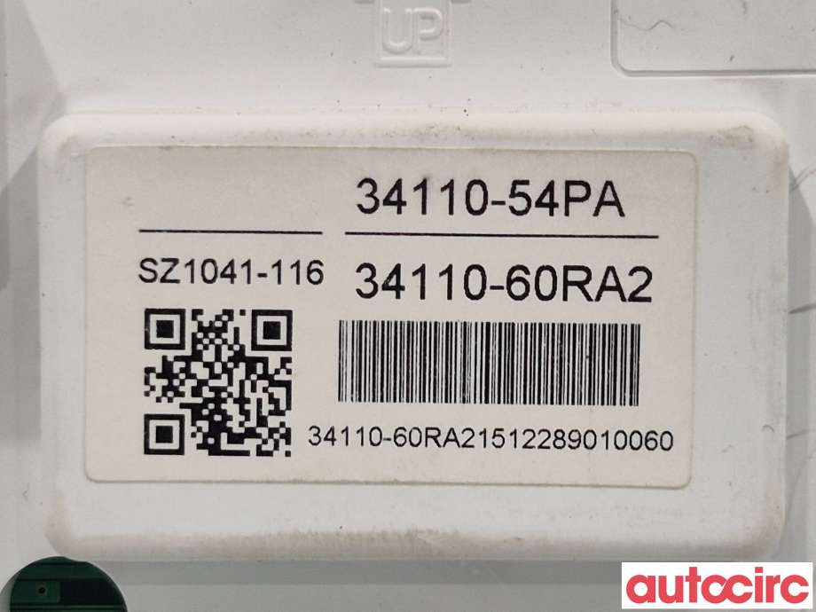 Instrumentpanel til Suzuki Vitara 2015-->> (Type IV)  (SUZUKI|34100-60RJ3-000|34100-60RJ3|34110-54PA)