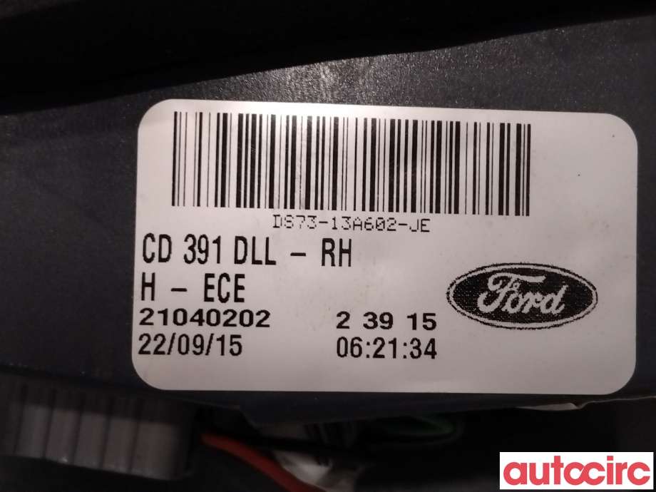Baklykt høyre indre til Ford Mondeo 2014-2019 (Type V, Fase 1)  (FORD|2345659|DS73-13A602-JG)