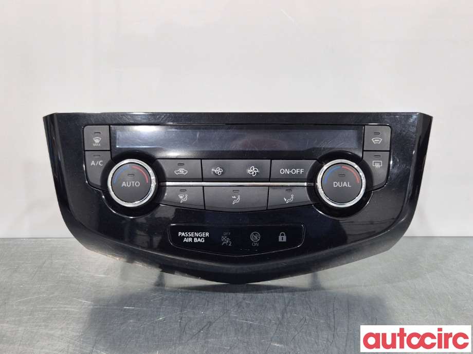 Varmeapparat betjening til Nissan Qashqai 2014-2021 (Type II) (NISSAN|275004EA1A)