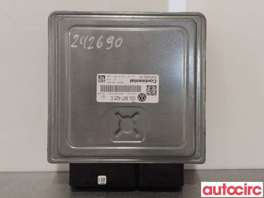 Styreenhet motor til VW Touran 2010-2015 (Type I, Fase 3)  (VOLKSWAGEN|03L906023PJ|03L90725C)