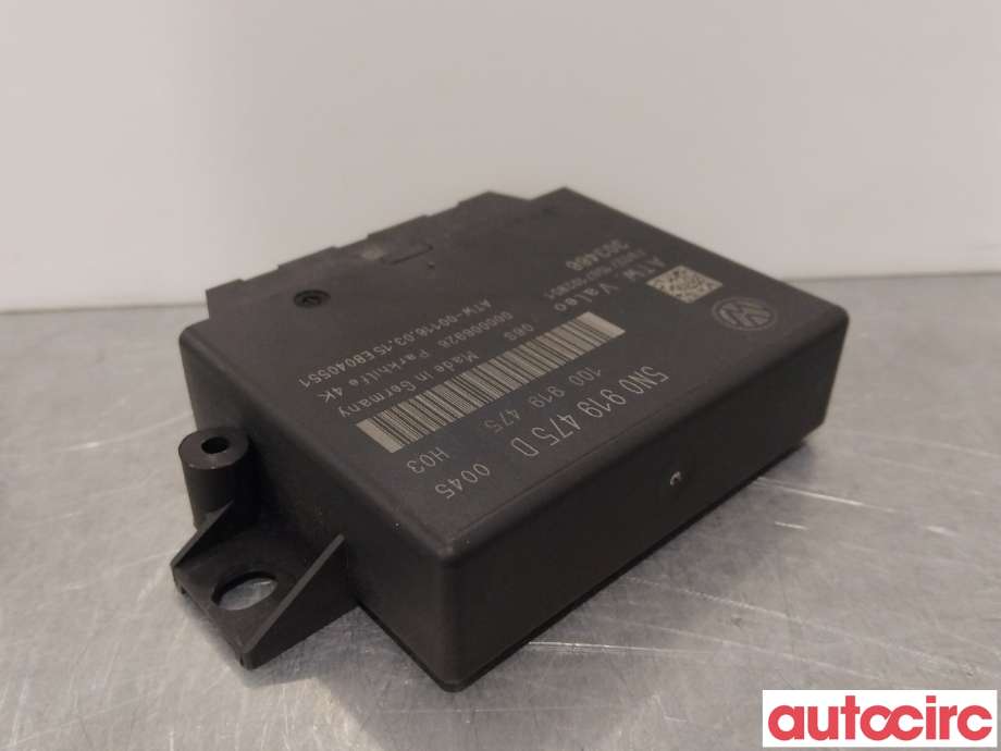 Styreenhet parkering til VW Touran 2010-2015 (Type I, Fase 3)  (VOLKSWAGEN|5N0919475D)