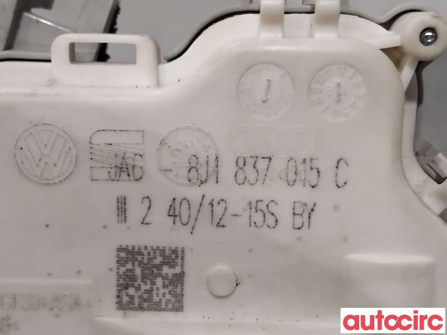 Låsekasse venstre foran til Audi A4 2007-2014 (Type IV) (B8) (B8) (AUDI|8J1837015C||8J1837015E)