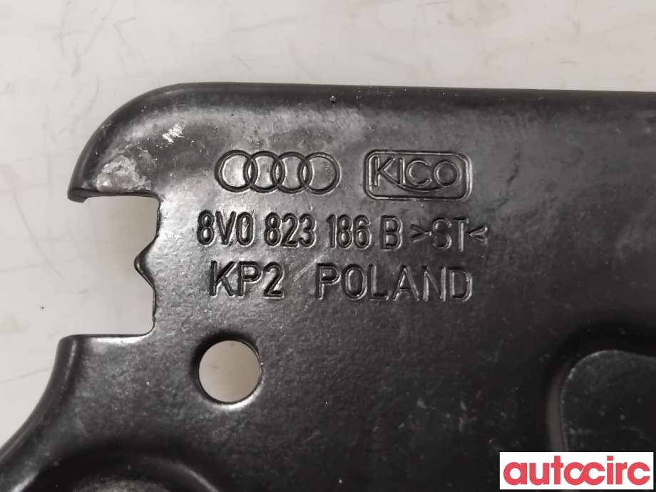 Panserlås til Audi A3 2012-2016 (Type III, Fase 1) (AUDI|8V0823186B||8V0823186C)