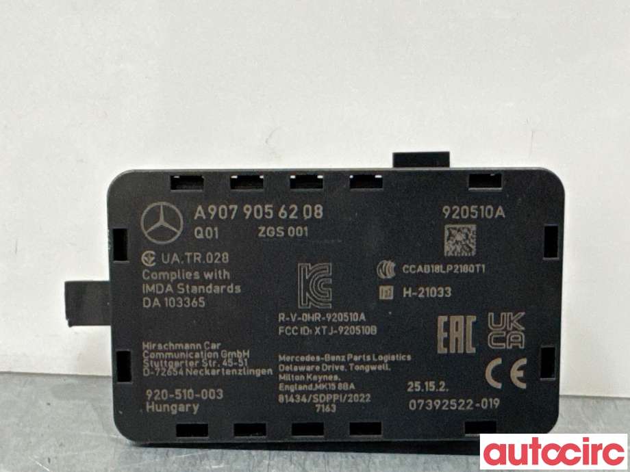 Diverse deler til Mercedes Vito 2014-->> (W447) (W447) (MERCEDES|A9079056208|)