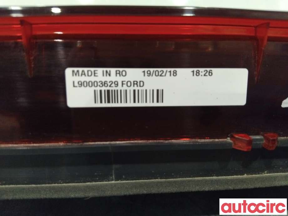 Baklykt bremselys bakrute til Ford Transit Connect 2018-->> Type II, Fase 2  (FORD|1899757|L90003629|DT11-13A601-AE)