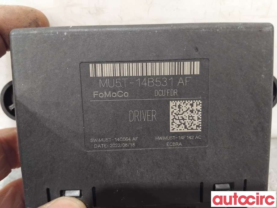 Styreenhet dør venstre foran til Ford Ranger / Ranger Raptor 2015-2022  (FORD|2810975||MU5T-14B531-AF)