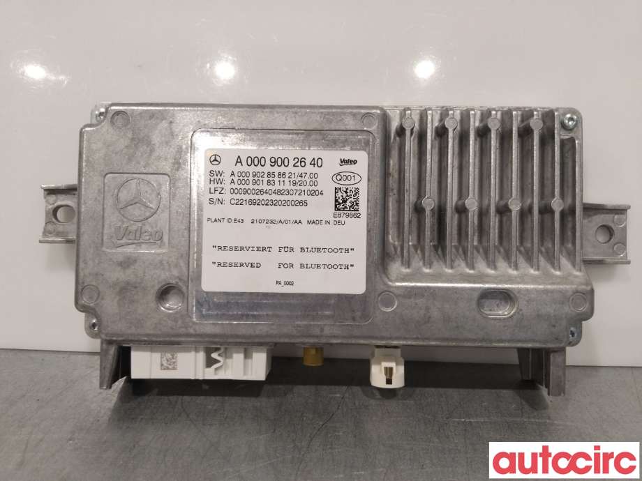 Styreenhet parkering til Mercedes Sprinter 2013-2018 (Fase 2) (906) (906) (MERCEDES|A0009002640|C221169202320200265|A000902858621)