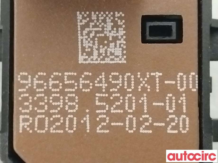 Bryter Antispinn til Peugeot 3008 2009-2016 (Type I)  (PEUGEOT|6490V7|96656490XT)