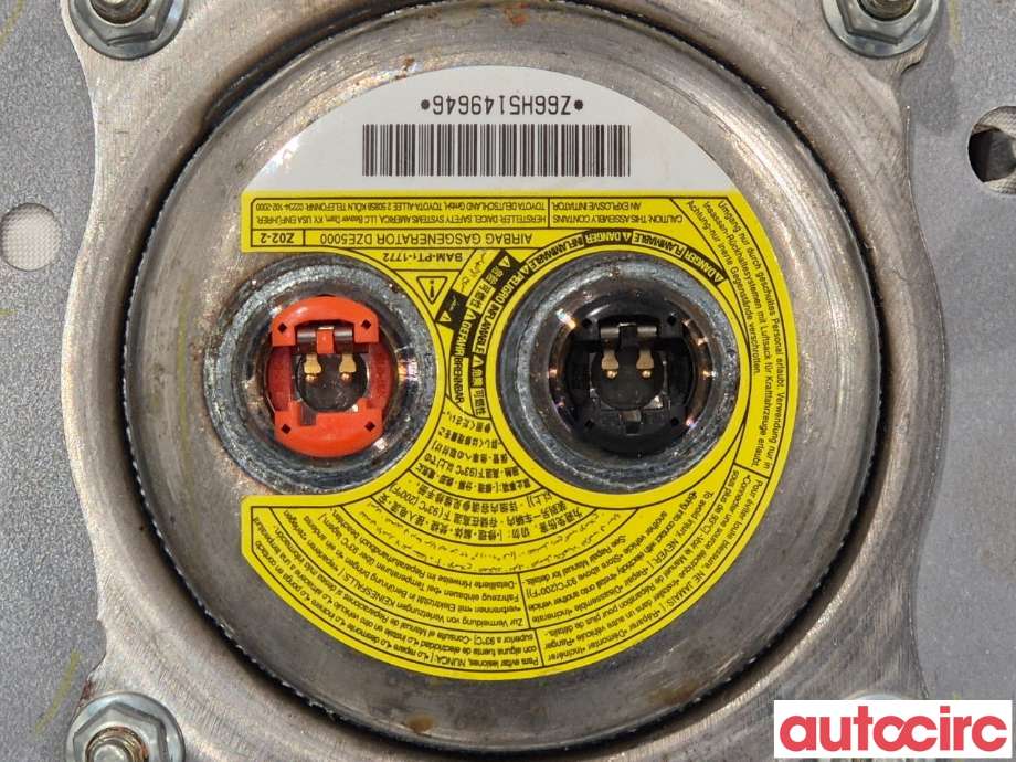 Airbag rattpute til Toyota Avensis 2015-2019 (Type III, Fase 2) (TOYOTA|4513005140C0|)
