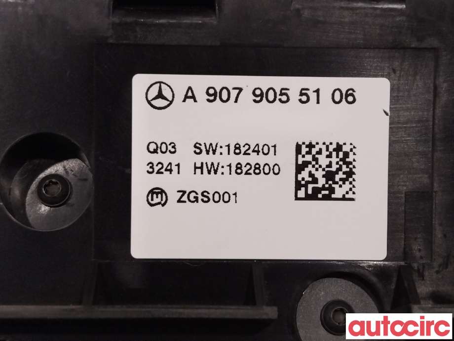 Varmeapparat betjening til Mercedes Sprinter 2013-2018 (Fase 2) (906) (906) (MERCEDES|A9079055106|SW-182401)